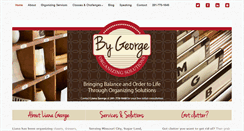 Desktop Screenshot of bygeorgeorganizing.com